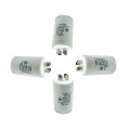 Hight Quality Motor 4UF Polypropylene Film Capacitor with 250 to 500V AC Rated Voltage and 8 to 100UF Capacitance Range